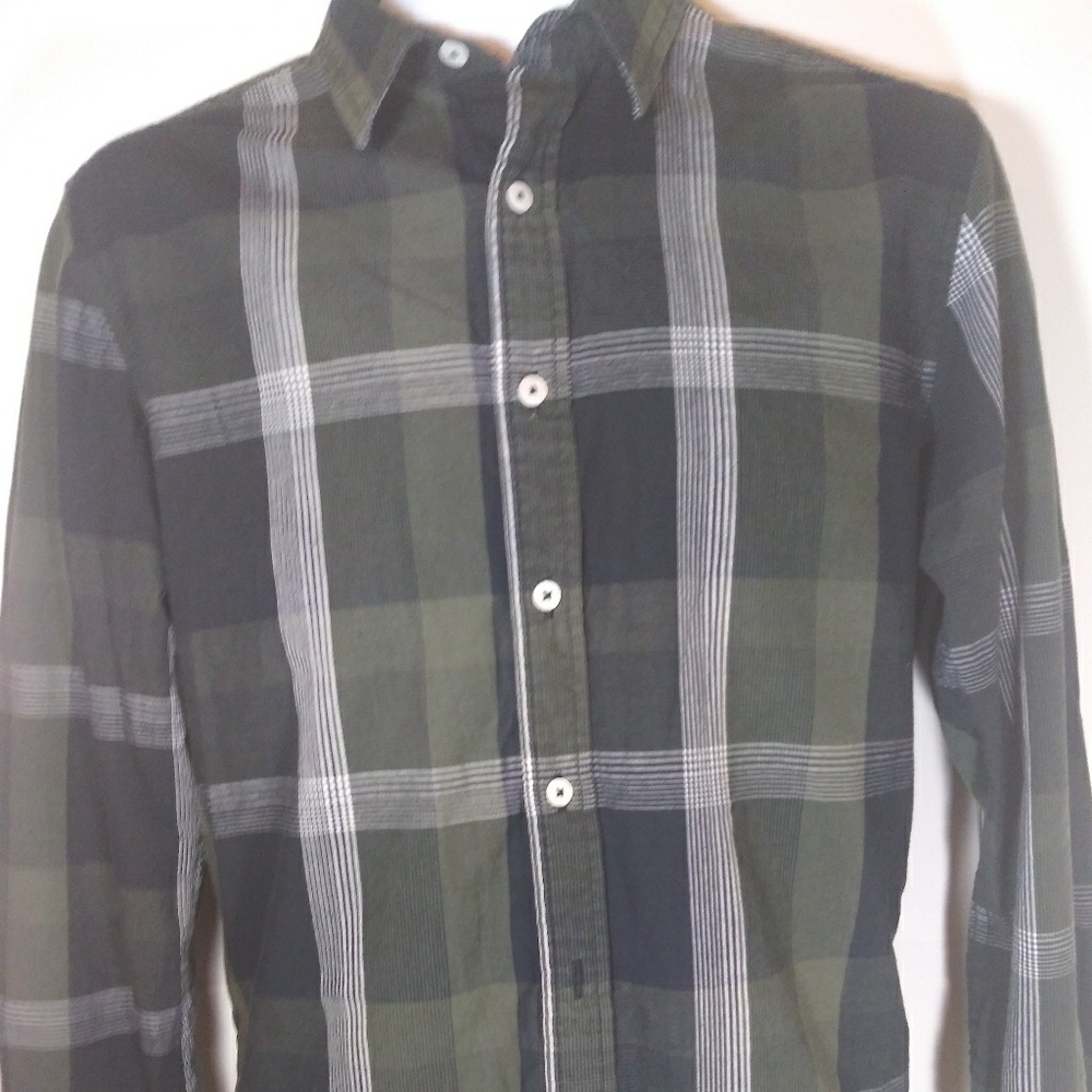 American Rag Button Down Mens Size Small Green